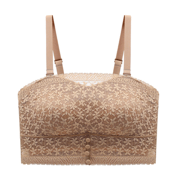 Be õlarõngad cami rinnahoidja, tikkude segu, nailon, 3/4 tassi, õhukesed vormitud toppid, traadita push-up, õlarihm, jääsilk