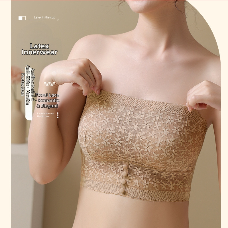 Be õlarõngad cami rinnahoidja, tikkude segu, nailon, 3/4 tassi, õhukesed vormitud toppid, traadita push-up, õlarihm, jääsilk