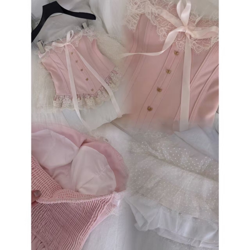 Bevarzen bustier-topp ilma õlgedeta, krüti padjaga, kits lõige, polüester, Color Blocking muster