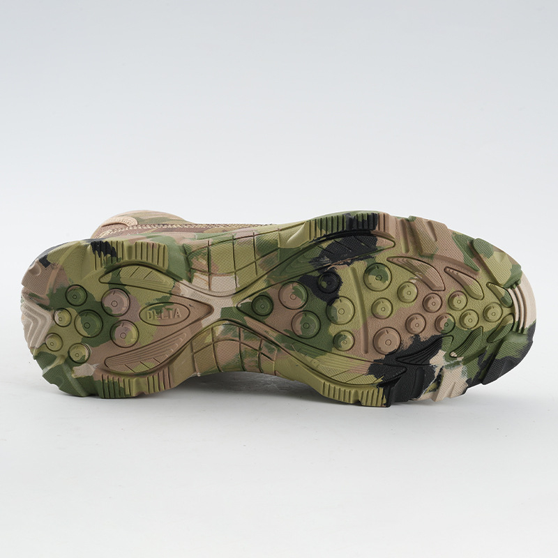 Νέες ανδρικές μπότες Oxford από ύφασμα, με ύφασμα καμουφλάζ και ύφασμα Python, μπότες υψηλής εκπαίδευσης μάχης, αναπνεύσιμα παπούτσια πεζοπορίας, ανδρικές μπότες ερήμου