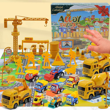 Трансграничен 2025 Нов продукт Кутия за таймер Щора Детско парти Декомпресия Направи си сам Откъсващ се Календар Щора Кутия Коледна играчка