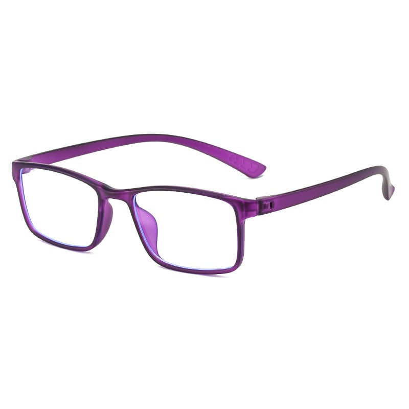 Диоптрични очила без винтове, ултралеки без метал, специална рамка за задържане в центъра, ретро стил, диоптрични очила против синя светлина за жени