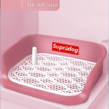 Νέα τουαλέτα κατοικίδιων/τουαλέτα σκύλου με αυτόματο καζανάκι, μεγάλου μεγέθους, τουαλέτα/γιαγιό σκύλου με πλέγμα.