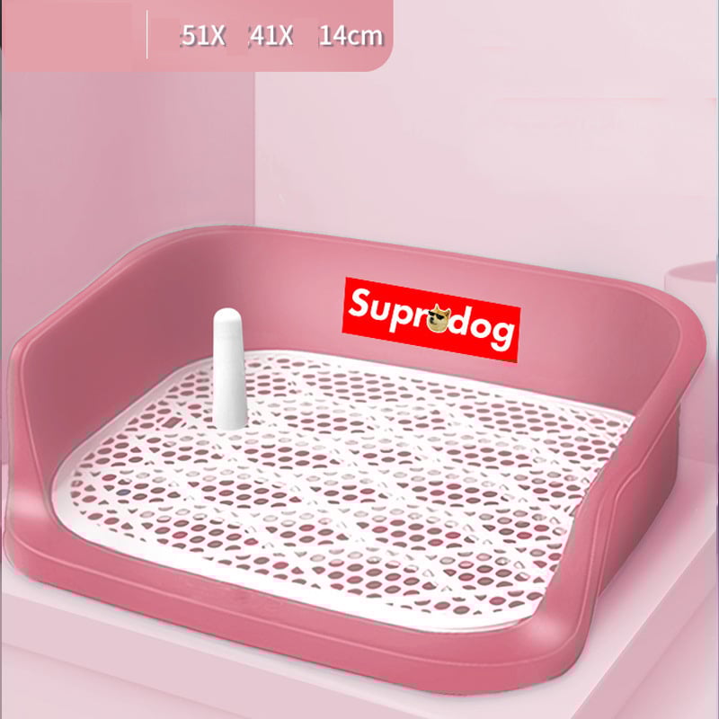 Νέα τουαλέτα κατοικίδιων/τουαλέτα σκύλου με αυτόματο καζανάκι, μεγάλου μεγέθους, τουαλέτα/γιαγιό σκύλου με πλέγμα.