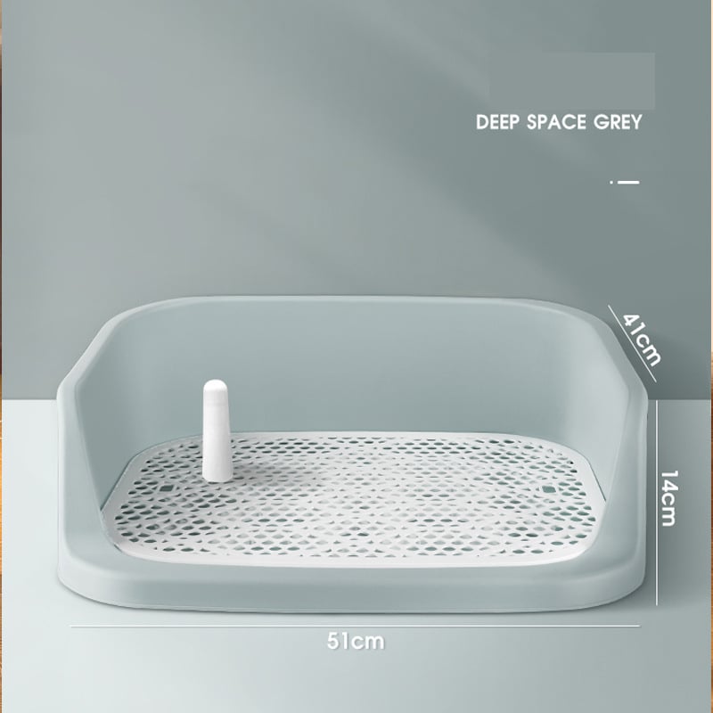 Νέα τουαλέτα κατοικίδιων/τουαλέτα σκύλου με αυτόματο καζανάκι, μεγάλου μεγέθους, τουαλέτα/γιαγιό σκύλου με πλέγμα.