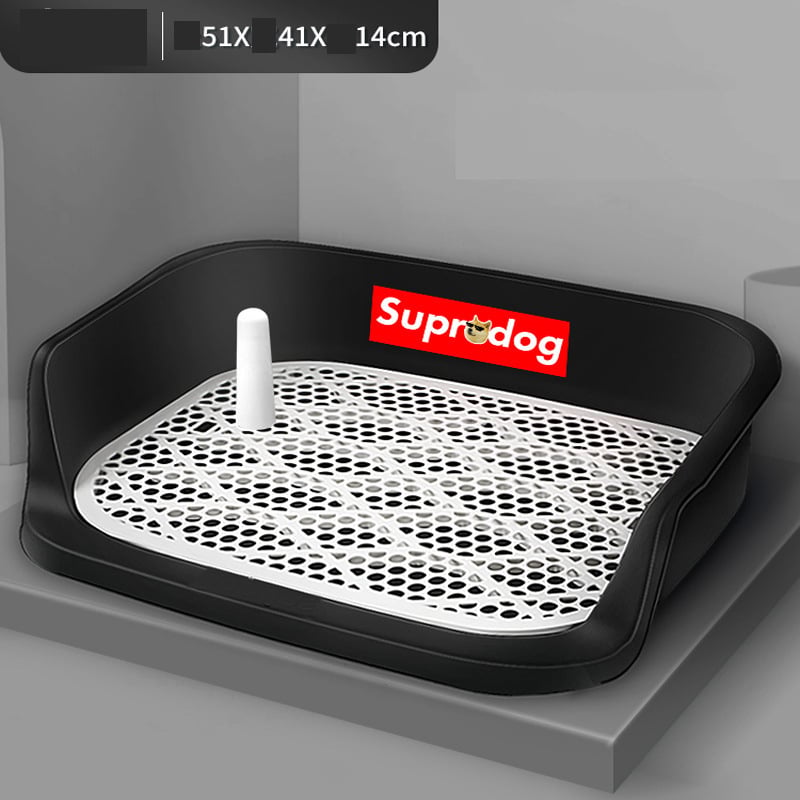 Νέα τουαλέτα κατοικίδιων/τουαλέτα σκύλου με αυτόματο καζανάκι, μεγάλου μεγέθους, τουαλέτα/γιαγιό σκύλου με πλέγμα.