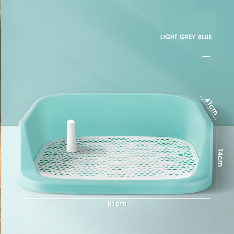 Νέα τουαλέτα κατοικίδιων/τουαλέτα σκύλου με αυτόματο καζανάκι, μεγάλου μεγέθους, τουαλέτα/γιαγιό σκύλου με πλέγμα.