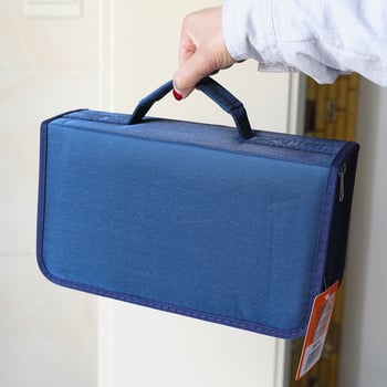 Tarpvalstybiniu mastu populiarus CD dėklas, didelės talpos CD laikiklis, diskų laikymo albumas, DVD albumo krepšys, dulkėms atsparus laikymo krepšys, 128 diskai