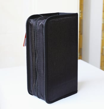 Tarpvalstybiniu mastu populiarus CD dėklas, didelės talpos CD laikiklis, diskų laikymo albumas, DVD albumo krepšys, dulkėms atsparus laikymo krepšys, 128 diskai