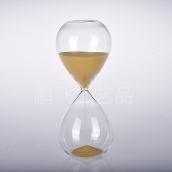 Креативен подарък от цветен стъклен пясъчен часовник, декорация за дома/офиса, настолен таймер, малък подарък