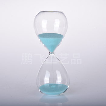 Креативен подарък от цветен стъклен пясъчен часовник, декорация за дома/офиса, настолен таймер, малък подарък