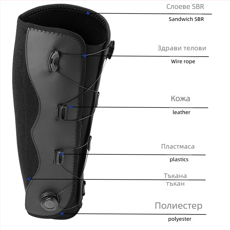 Защита за прасец с компресия, регулируемо копче – подходяща за баскетбол и бягане