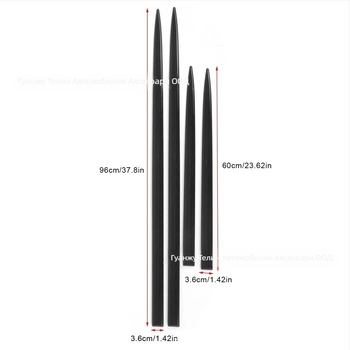 Анти-ударна лента за автомобилни врати, ABS пластмаса, универсален модел, TL марка, Long Sword