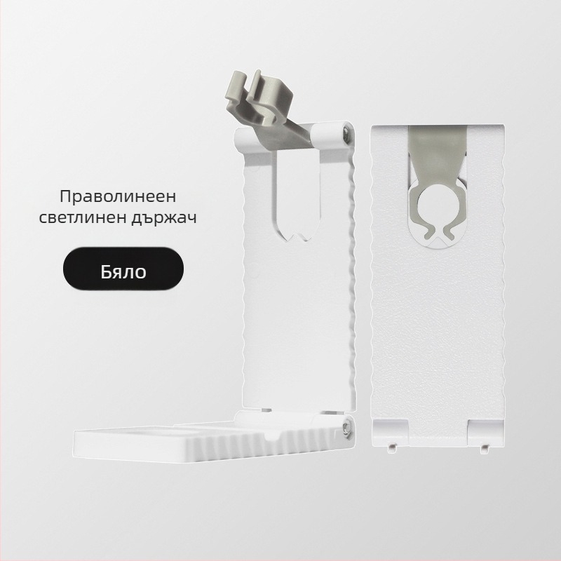 360° въртящ се държач за маникюр — многофункционален държач за телефон и лампа за нокти, преносим ABS, 53.9 g