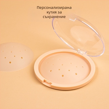 Силиконова лепенка за бюст - дишаща, невидима, ултра тънка, кръгла форма, секси дизайн