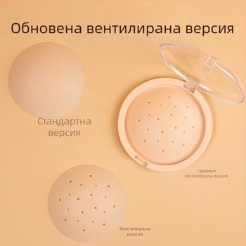 Силиконова лепенка за бюст - дишаща, невидима, ултра тънка, кръгла форма, секси дизайн