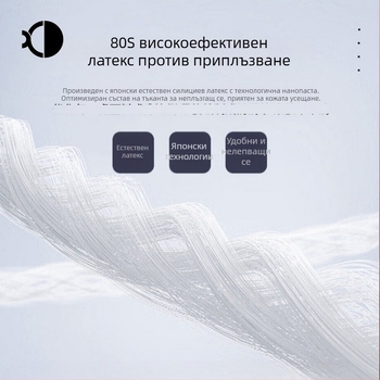 BROTHER коленни протектори, нейлон и латекс-сатен, 60 g, за общо ползване