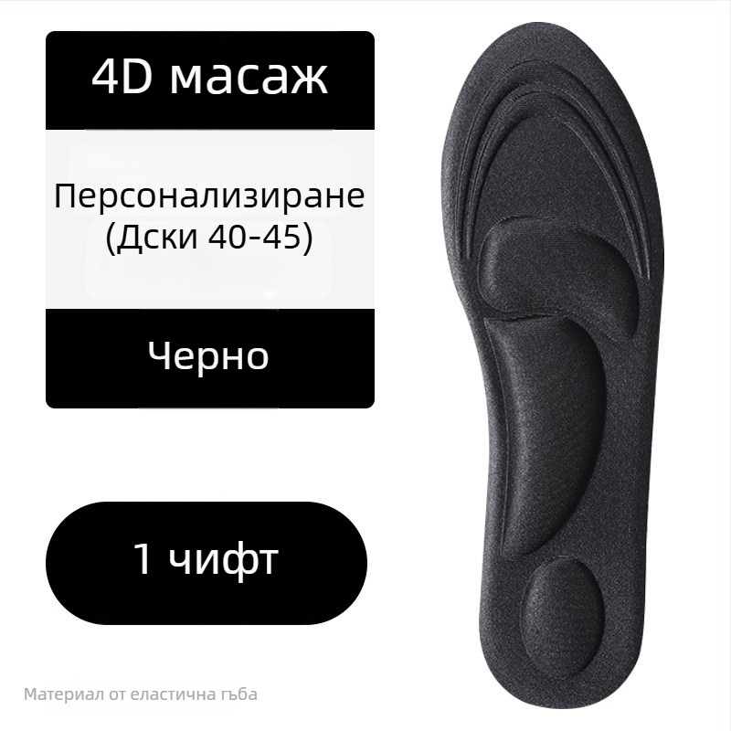 Стелки за обувки – пяна, модел пълен под; подходящи за спортни обувки, кожени обувки, casual и работни обувки; функция: абсорбира пот и влага; категория: пълна стелка; всички сезони; унисекс; персонализация: да