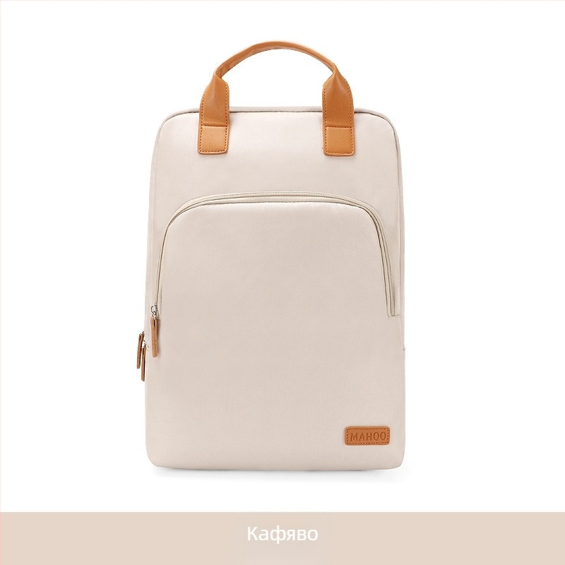 Чанта за лаптоп с презрамка за рамо, дишаща нейлонова, подплата полиестер, защита с въздушна възглавничка, съвместима с Lenovo, Apple, Dell