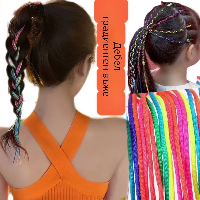 Комплект за прически за деца, етно стил, лято 2021, аксесоари за коса