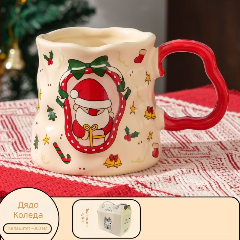 Керамична чаша с модерен минималистичен стил, термоустойчива, кръгла форма, персонализирано лого.