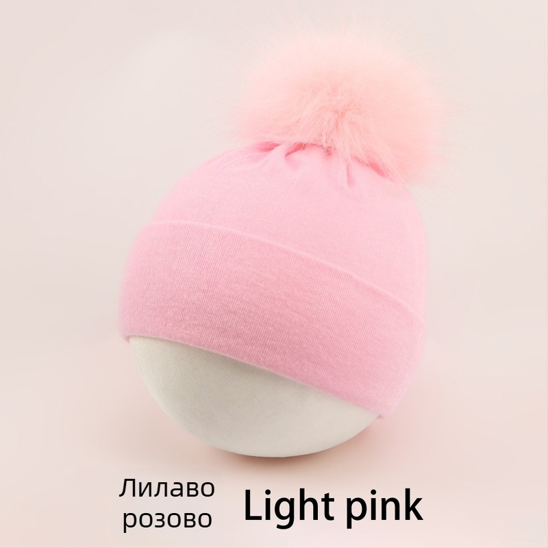 Пуловерна шапка за бебета с куполна горна част и козирка за ушите, топла и ветроустойчива, за деца до 2 години