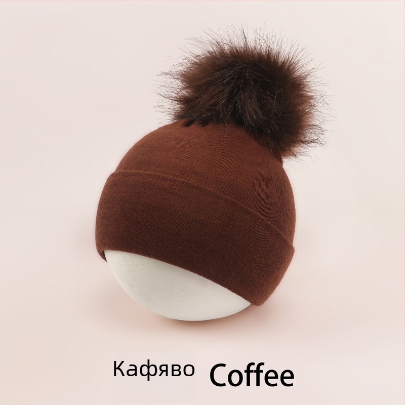 Пуловерна шапка за бебета с куполна горна част и козирка за ушите, топла и ветроустойчива, за деца до 2 години