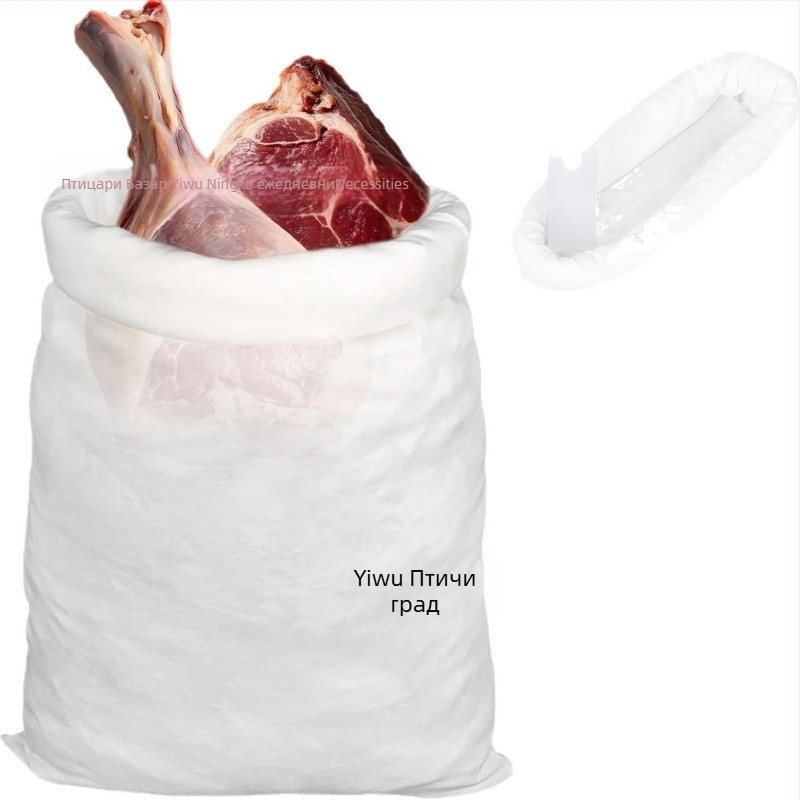 Месна торба - универсален модел, цилиндрична форма, памук и лен, запечатана, за лов