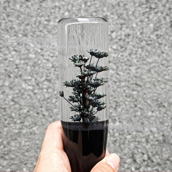 Ръчка за смяна на скорости за автомобил със JDM дизайн в стил малка хризантема, за ръчни и автоматични скоростни кутии, с възможност за персонализирана обработка