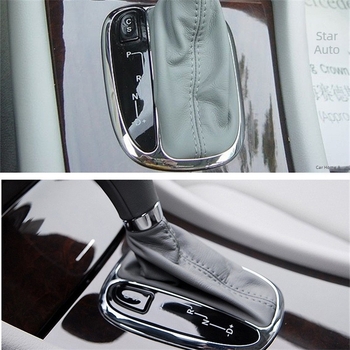 SRXTZM Mercedes W203 декоративна рамка за скоростния лост за C-Class – електроплатиран завършек