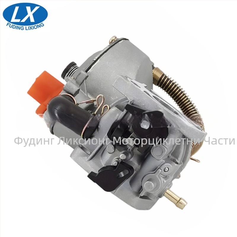Двугоривен механичен карбуратор за генератори 2-3 kW, LPG/CNG, съвместим с GX160, GX200, 168F и 170F (стандартни монтажни отвори)