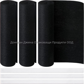 QLMM66 Комплект за смяна на филтър с въглеродни влакна и активен въглерод HEPA за вентилация