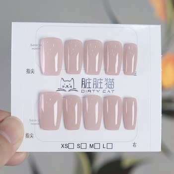 Jie Yan изкуствени нокти, прост стил, носими за жените, домашна марка