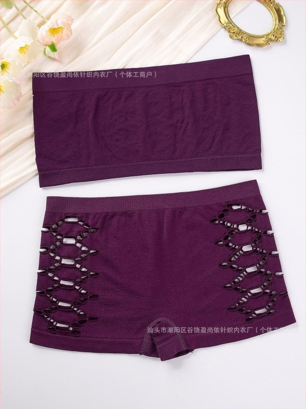 Wrap бюстгальтер/повдигащ сутиен, безшевен, дишащ, дантелен дизайн, найлон 80–90%