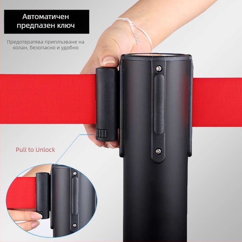 Активна ограда от неръждаема стомана със скалируем стил, височина на мрежата 200 см, ширина на лентата 4,8 см