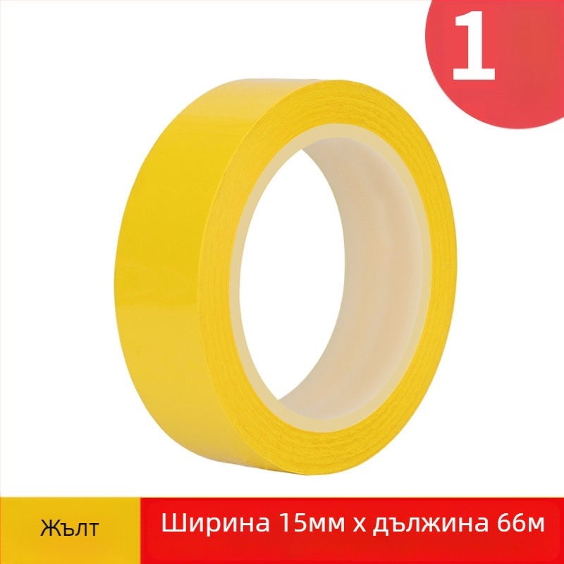 Лента за означаване на бяла дъска, PET основа; акрилно лепило; едностранна лента; отрязване с нож