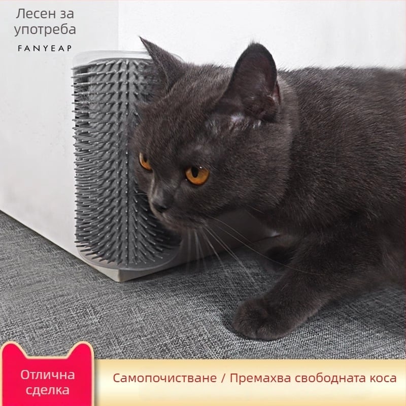 Fanyi A1J30 Драскащ уред за котки – ъглова драскаща играчка, семпъл стил