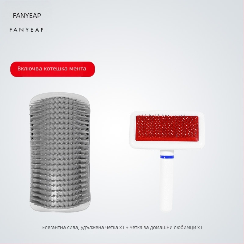 Fanyi A1J30 Драскащ уред за котки – ъглова драскаща играчка, семпъл стил