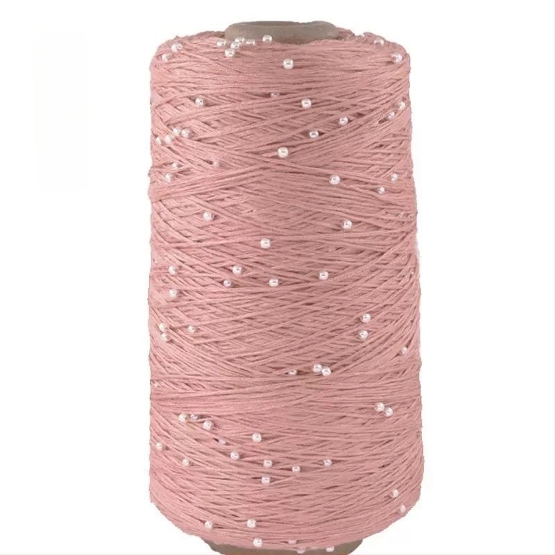 Памучно-вискозна прежда за плетене — конова прежда, ринг спининг, RS002 (Марка Ruishi; Алиас Pearl Mercerized Cotton Thread)