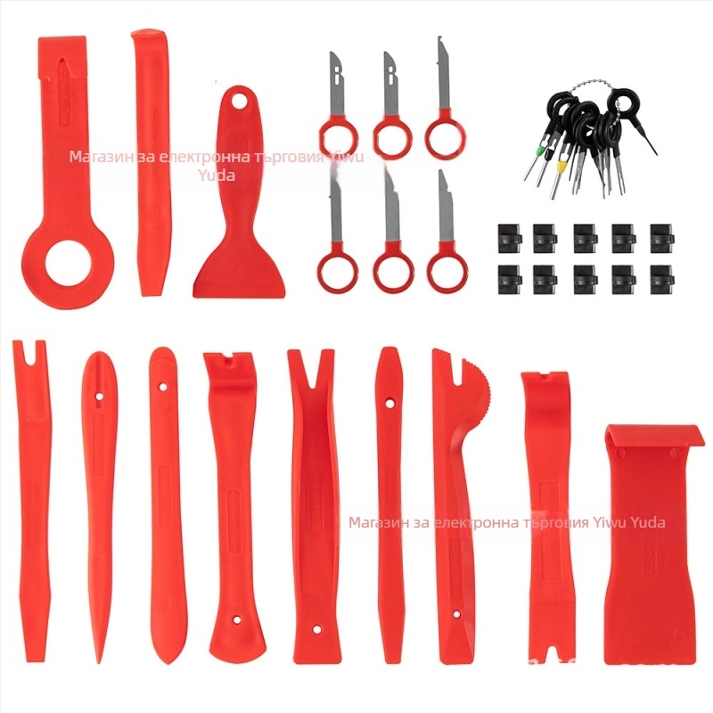 Yudai комплект за демонтаж на автомобилна вътрешна облицовка — панели на врати и аудио ремонт, пластмасови лостове, PP, нетно тегло 912 g