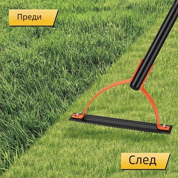 Isunpro градински ръчен косач за плевели със назъбено двуостро острие