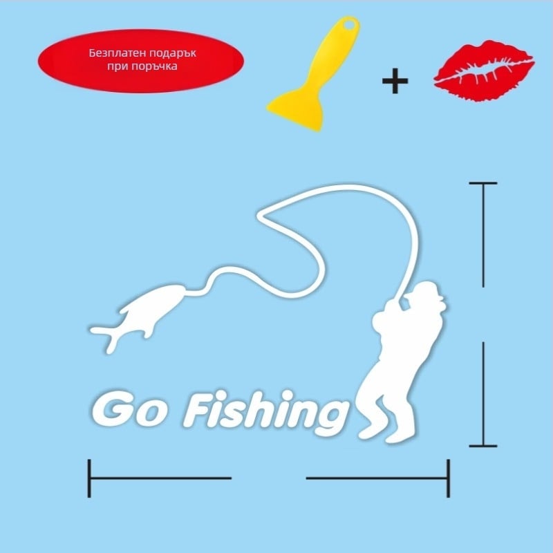 Магнитен автомобилен стикер, 3D материал, монтиране: магнитен тип, задна част на автомобила