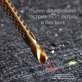 Enjoy зъбчато-жлебово свредло за електрическа бормашина – многофункционално свредло за прорязване на канали и пробиване в дърво