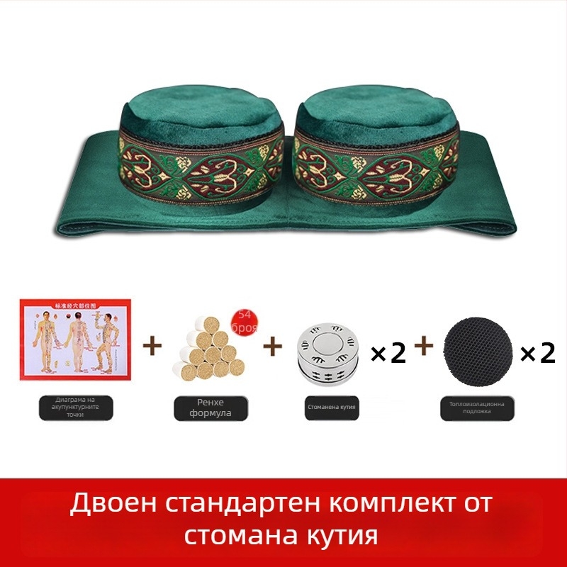 Wanling кадифена покривка за моксибуция за шия, рамене, талия и корем – модел единичен/двоен/троен/четворен, предназначена за здравословен масаж, лицензиран частен етикет наличен