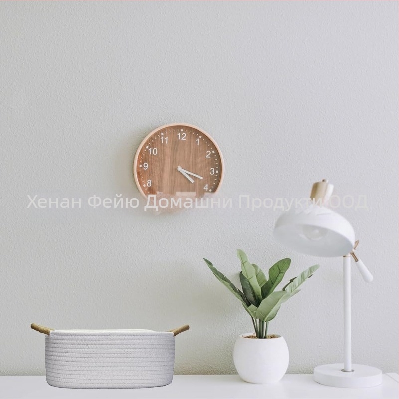 Домашен кош за съхранение с овална форма, изработен от памучно въже, с обвита ръкохватка, пасторален стил, марка Flying feather, подходящ за играчки за домашни любимци и малки вещи