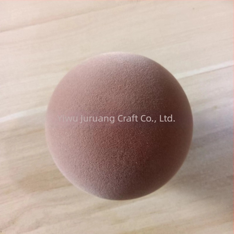 Коледна топка с флокинг — Poly Velvet, флокинг материал и флокинг изработка