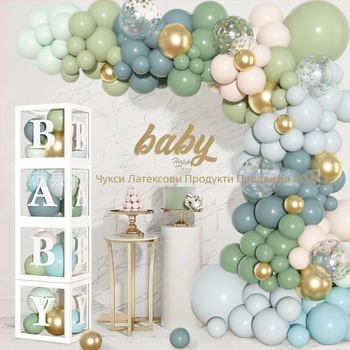 UABU латексни балони за декорация – кръгли декоративни балони, модел X423200