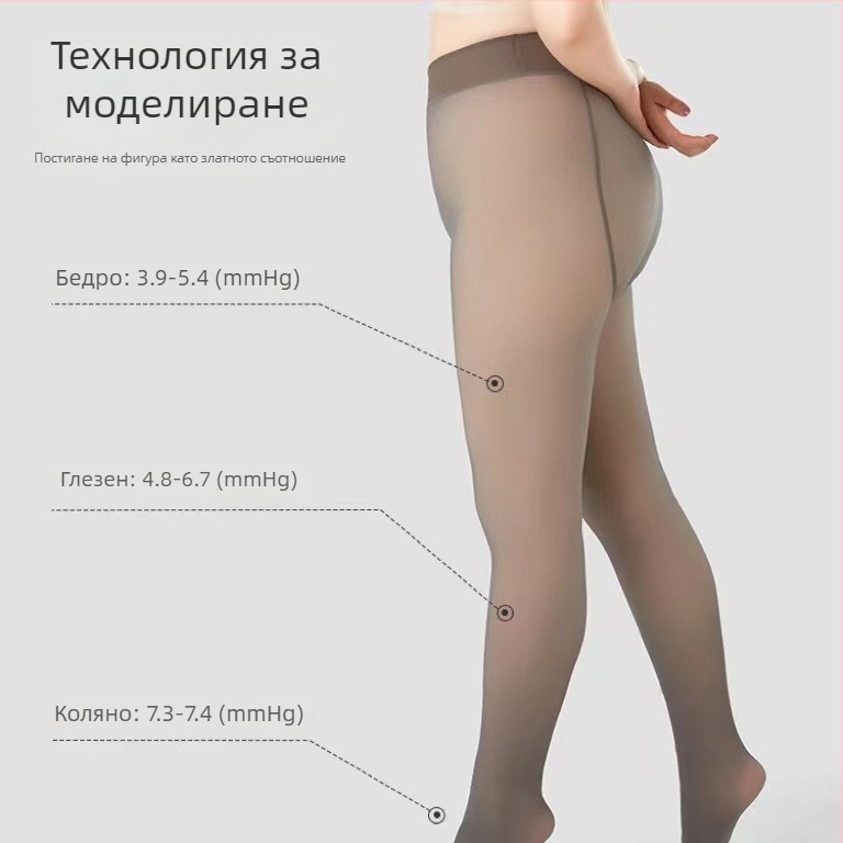 Найлонови чорапогащи, едноцветни, плътни, пълна дължина