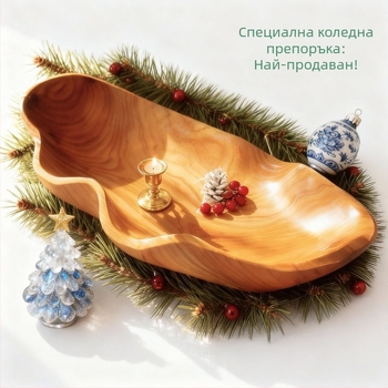 Дървена чиния за плодове, пасторален стил, прост стил; марка Forest breathing; материал: Друг; категория: плодова чиния