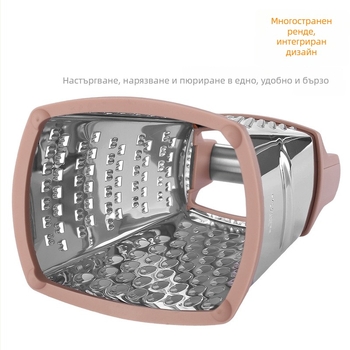 Шестстраничен мултифункционален резач за зеленчуци от неръждаема стомана